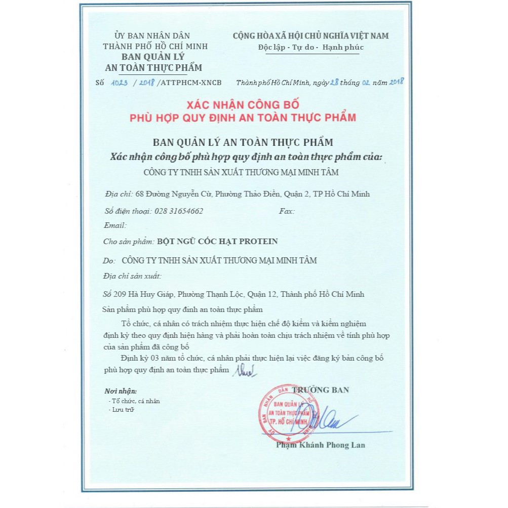 Sữa tăng cân tăng cơ Hạt Protein - ( có giấy ATVSTP + CBCL) | BigBuy360 - bigbuy360.vn