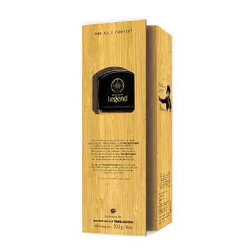 Combo 2 Hộp Cà Phê Chồn Arabica, Robusta, Excelsa - Hộp 225g - Trung Nguyên Legend (Vị đậm, đắng thanh, chocolate)