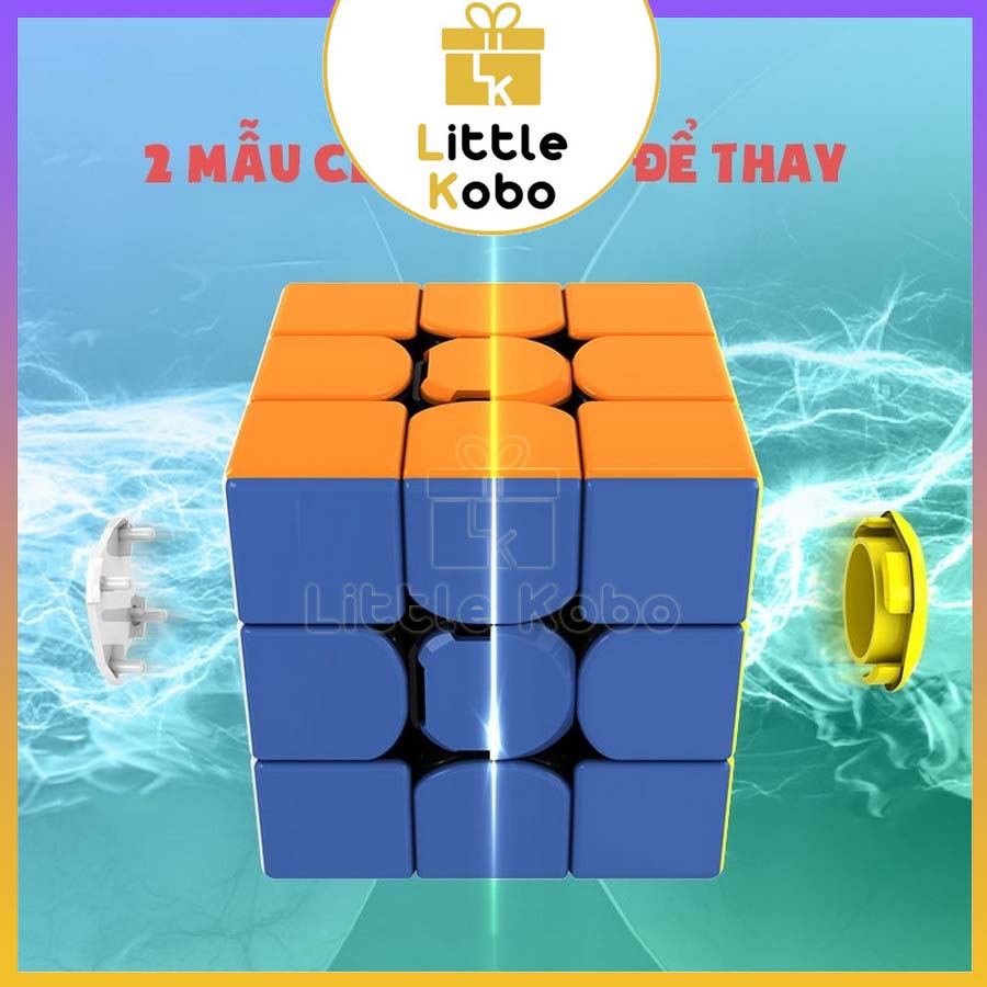 Rubik 3x3 DianSheng Solar S3M 2021 Stickerless Có Nam Châm Rubic 3x3x3 3 Tầng Đồ Chơi Trí Tuệ