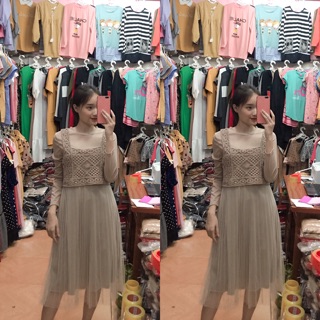 Váy bầu thời trang mẫu mới