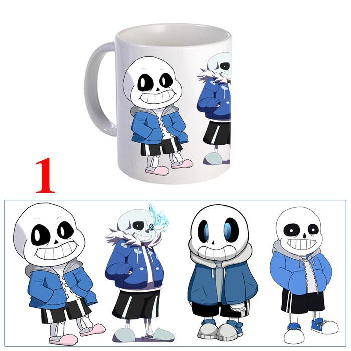 cốc in hình sans Undertale M0399