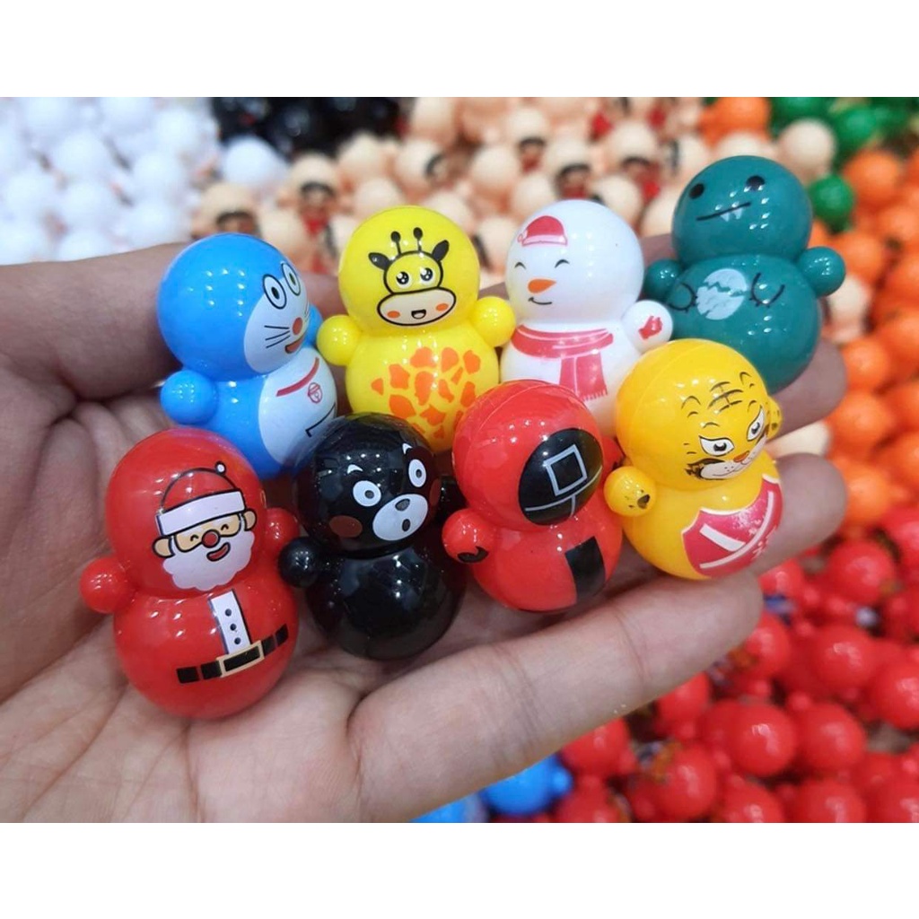 Đồ Chơi Giải Trí, Lật Đật Mini Dễ Thương Nhí Nhảnh Ngộ Nghĩnh Cho Bé