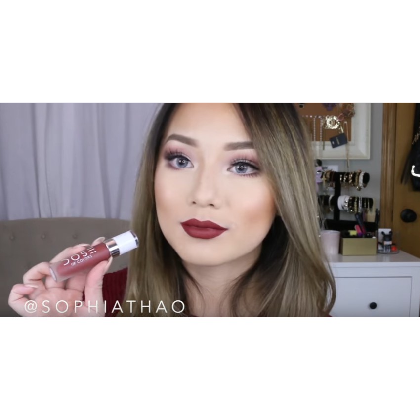 SON DOSE OF COLORS MATTE LIQUID LIPSTICK