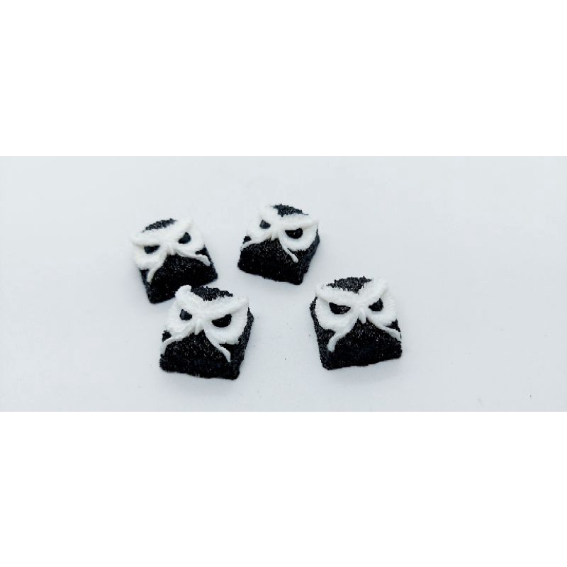 Keycap keypora clone tone đen trắng trang trí bàn phím cơ gaming