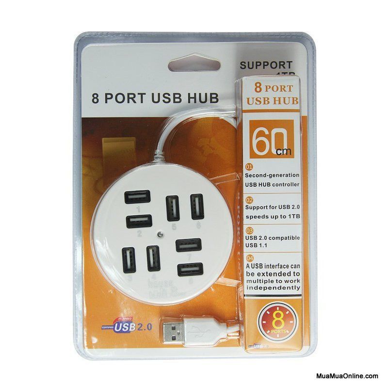 Chia USB 1 Ra 8 Cổng