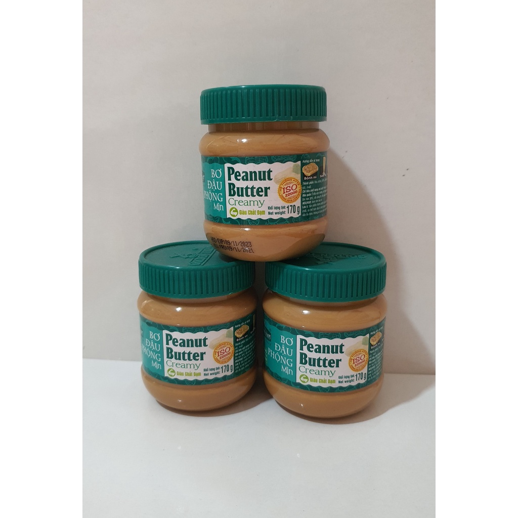 BƠ ĐẬU PHỘNG MỊN 170G