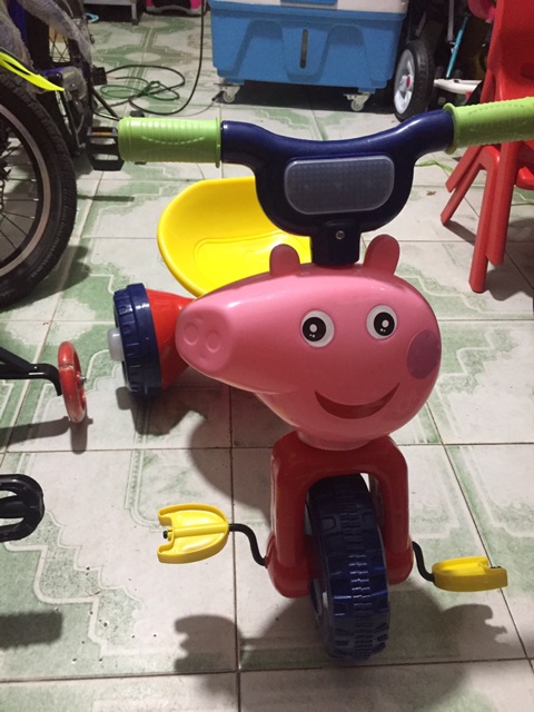 XE ĐẠP BA 3 BÁNH CÚT KÍT CHO 1-4T PHÁT SÁNG GẤP GỌN