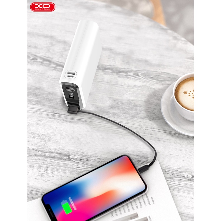 [Mã 55ELSALE1 giảm 7% đơn 300K] Pin sạc dự phòng chính hãng XO PB69 dung lượng 10000 mAh