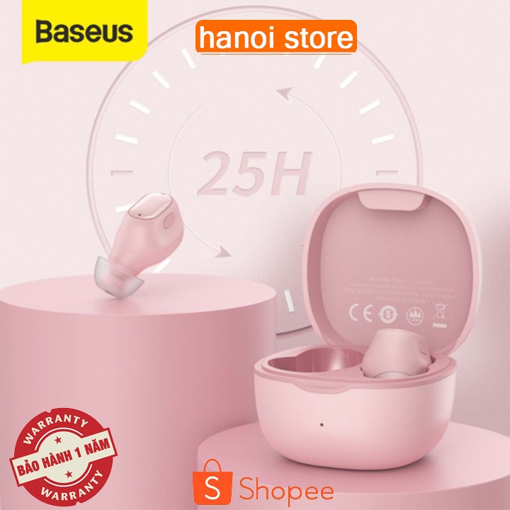 Tai Nghe Không Dây - Tai Nghe Bluetooth 5.0 Baseus Wm01 Tws Chống Ồn Kèm Phụ Kiện