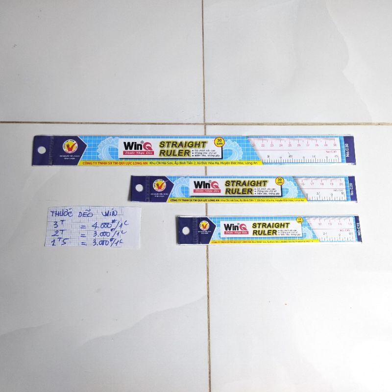 THƯỚC DẺO WINQ(15cm,20cm,30cm)