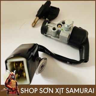 Bộ Ổ Khoá Xe Dream 8 Cạnh