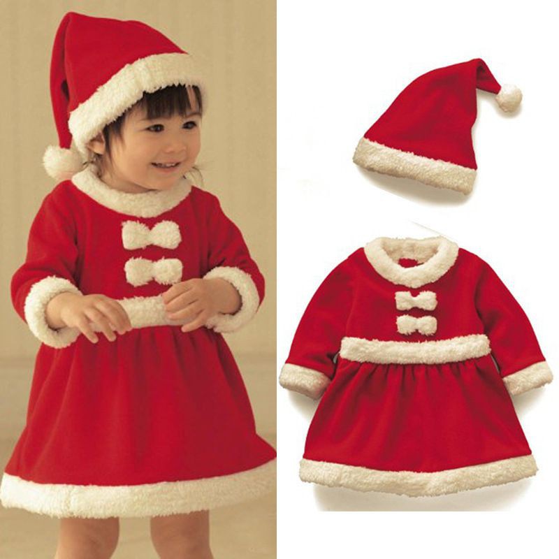 Bộ Đồ Hóa Trang Ông Già Noel Xinh Xắn Cho Bé