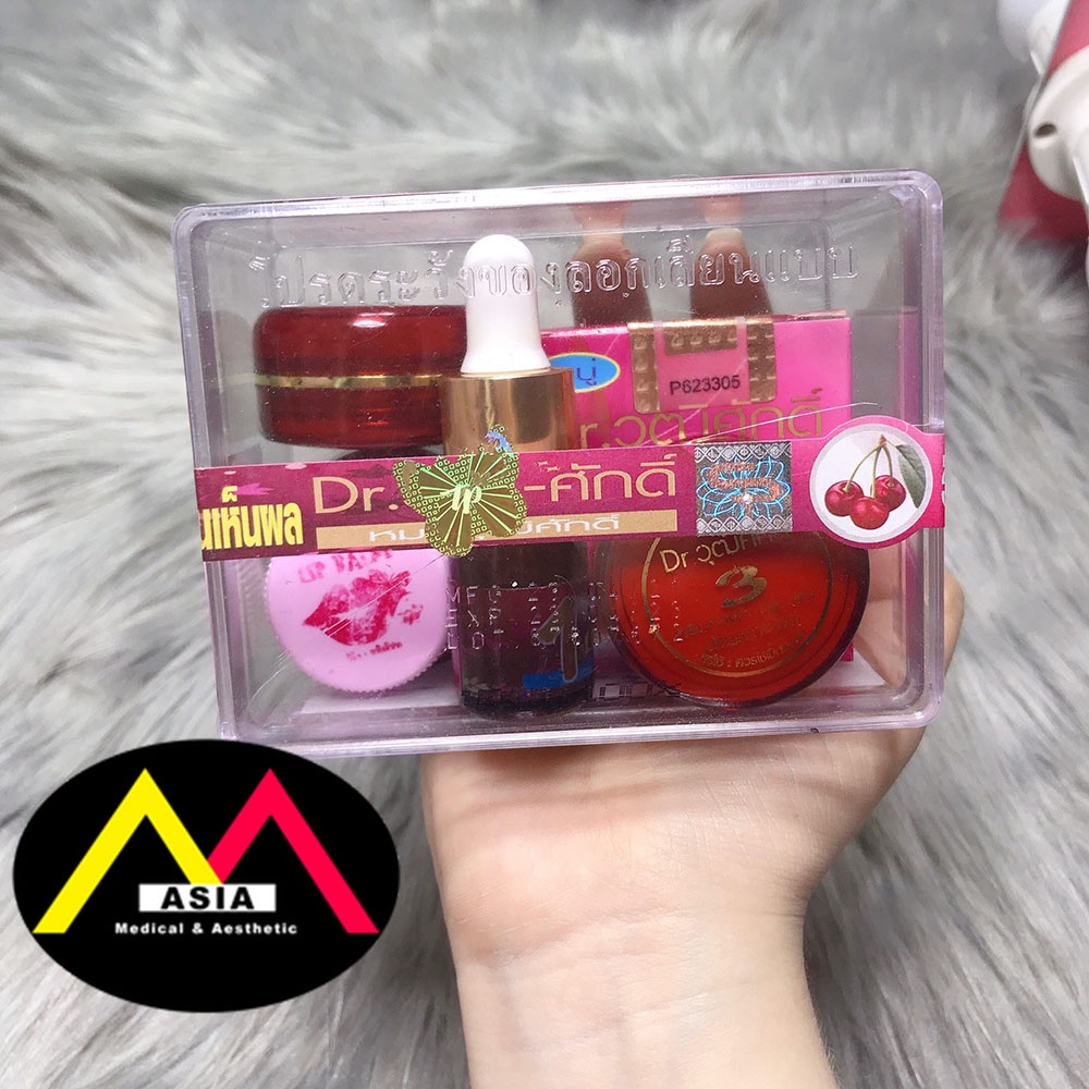 Bộ kem giảm nám thâm mờ thâm sẹo mụn tàn nhang dưỡng trắng da quầng thâm trẻ hóa làn da YANHEE  thái lan 100g