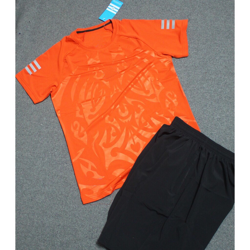 Bộ thể thao nam thun lạnh ép vân One3, phom 40-75kg | BigBuy360 - bigbuy360.vn