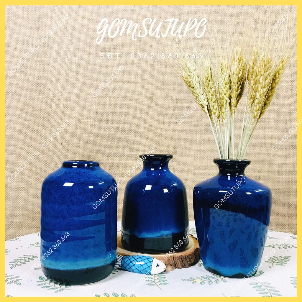 Lọ Hoa Sứ Mini - Mẫu mới - Gốm Sứ Bát Tràng - Bình Hoa Trang Trí - Decor