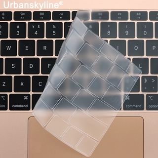 Miếng Dán Bàn Phím Bằng Silicone Tpu Trong Suốt Cho Macbook Air 13 11 Pro 13 15 16 17 12 Touch Retina Us A2179 2020