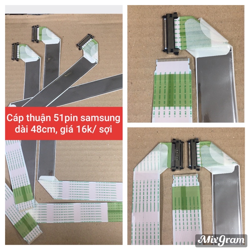 COMBO 5 SƠI CÁP 51 PIN THUẬN - CÁP LVDS CHÍNH HÃNG