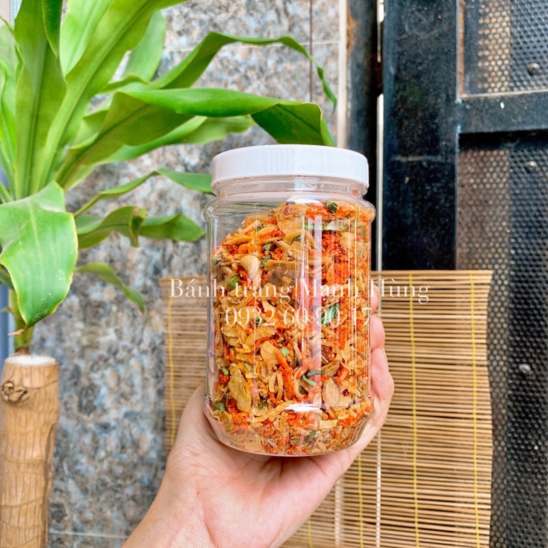 Hủ muối tép hành phi 180g Mạnh Hùng