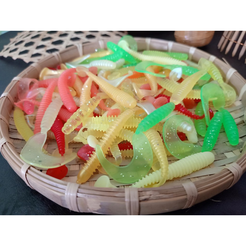 Mồi mềm giun giả
