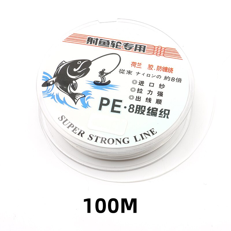 Cuộn Dây Câu Cá Bện 8 Sợi 25-100M