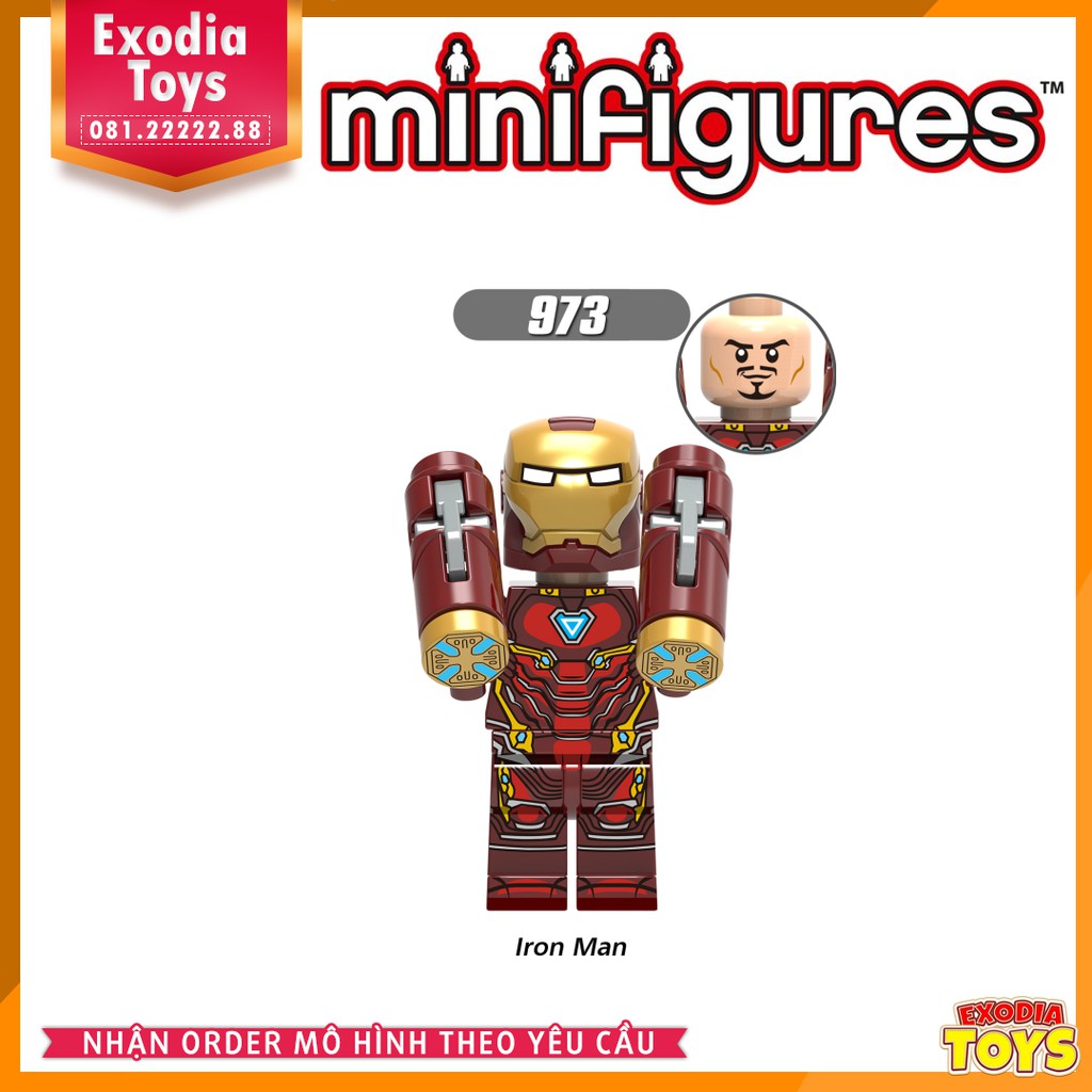 Xếp hình minifigure Marvel Avengers Biệt đội siêu anh hùng - Đồ Chơi Lắp Ghép Sáng Tạo - X0221