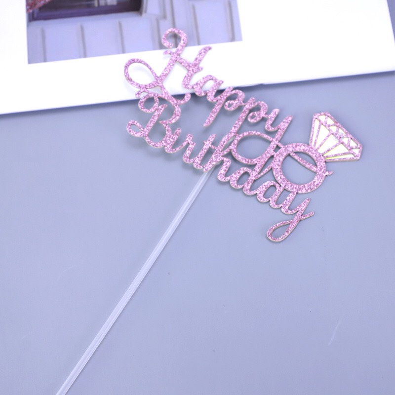 Trang trí bánh sinh nhật, bánh kem - Cô gái son giầy nước hoa cao cấp