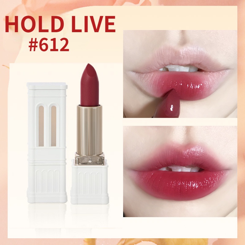 HOLD LIVE Son Thỏi Tòa Tháp Dưỡng ẩm Streamer Retro Aqua Lipstick Làm Mềm Môi Căng Mọng