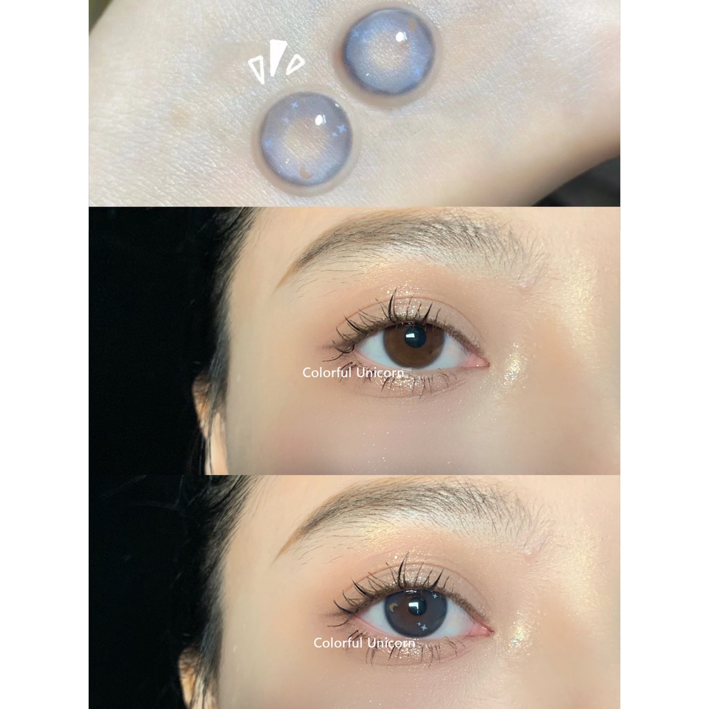 Kính áp tròng Colorhunter Dùng 1 Năm 14.0mm 0 - 8 Độ 1 cặp