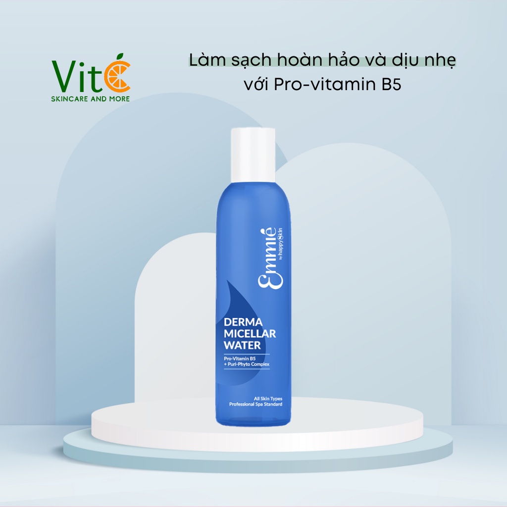 Nước Tẩy Trang Emmie Sạch Sâu Dưỡng Ẩm - Emmie Derma Micellar Water