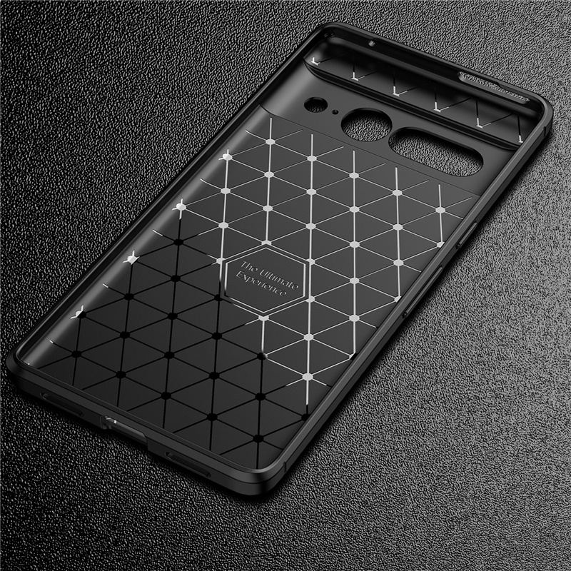 Ốp Điện Thoại TPU Mềm Siêu Mỏng Họa Tiết Sợi Carbon Chống Rơi Cho Google Pixel 7 Pro 6 Pro 6A 5 5A 4A 4A 5G