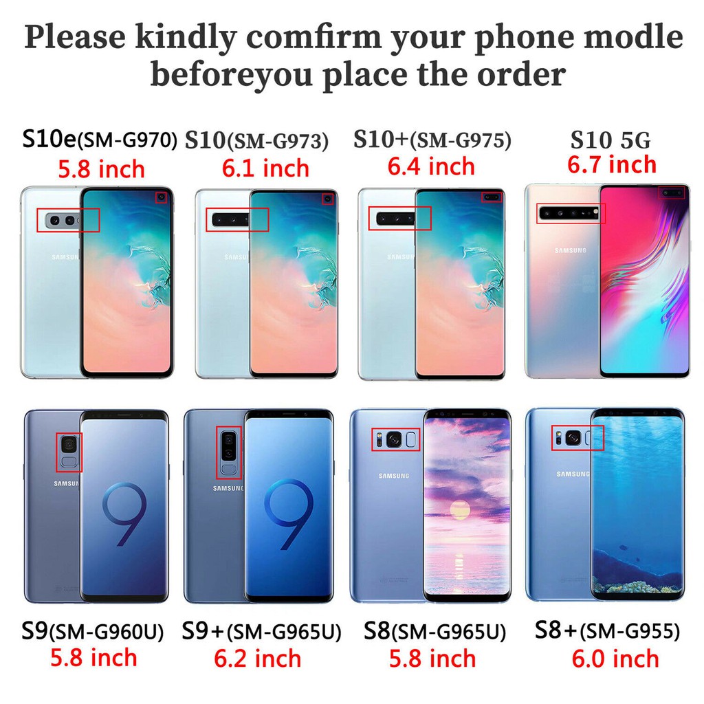 Ốp điện thoại có móc nhẫn nam châm cho Samsung S10 5G S8 S 10+ Note 8 Note9 S9 S 8+ Plus