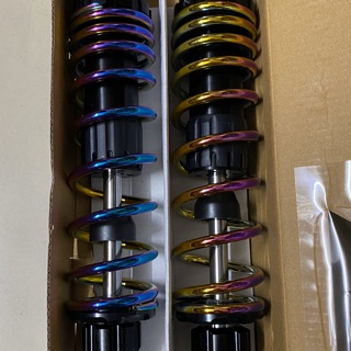 phuộc xe wave dream SYM màu titan, ty lớn 12mm