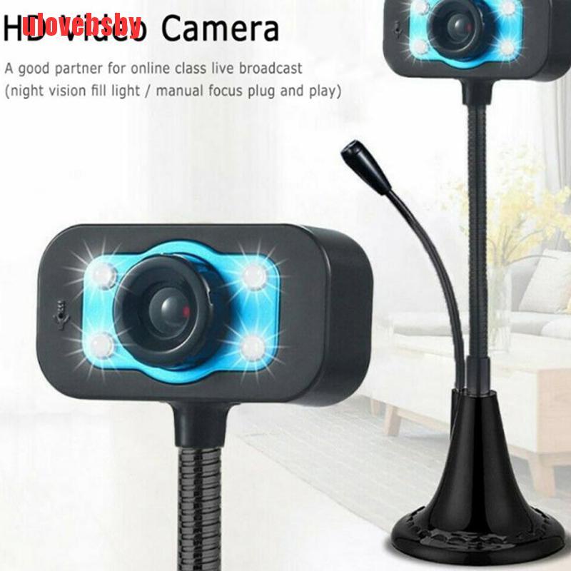 Webcam Usb 2.0 Hd Kèm Mic Cho Máy Tính