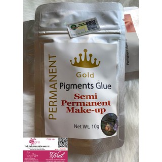 Keo Nối Mi Hàn Quốc Gold Pigments Glue, Keo Vương Niệm Siêu Bền