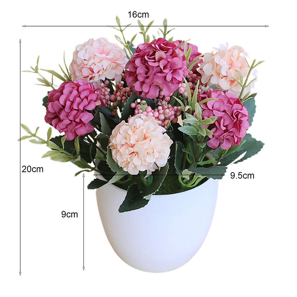 1 Chậu Cây Cảnh Nhân Tạo Bằng Nhựa Viền Mượt Dùng Làm Đạo Cụ Chụp Ảnh Văn Phòng