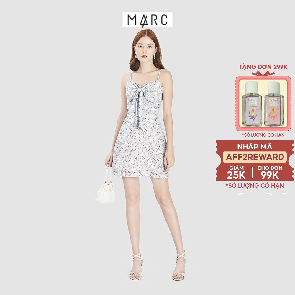 Đầm nữ MARC FASHION 2 dây mini nhấn nơ bản | BigBuy360 - bigbuy360.vn