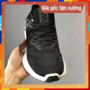 [FreeShip+Giá Hủy Diệt] Giầy Alphabounce xịn sò Full phụ kiện, Giày Sneaker Alphabounce đen đế trắng , Hót trend