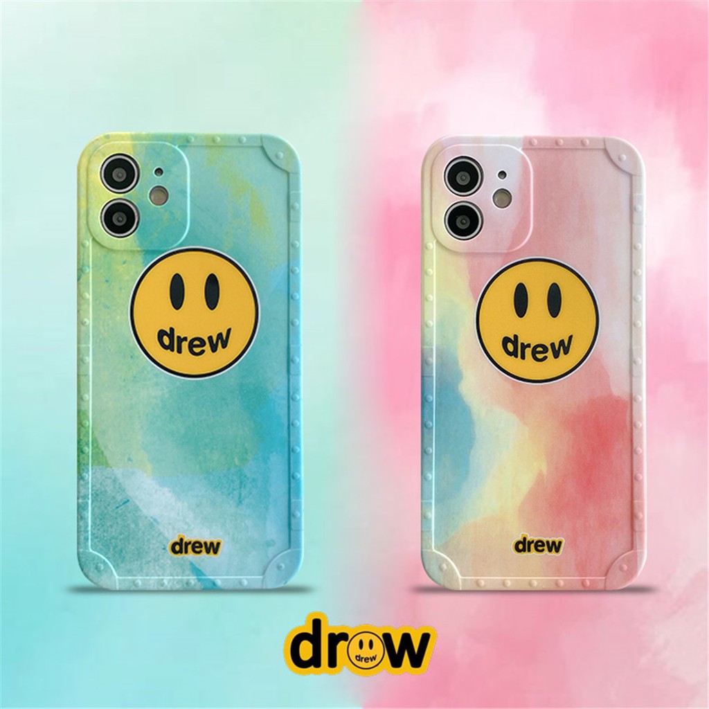 Ốp Điện Thoại Nhựa Mềm Màu Sắc Độc Đáo DREW Cho Iphone13 12 Mini 11 Pro Max 6 / 6s 7 / 8plus Se2 X / Xs Xr Xsmax # Hg3663