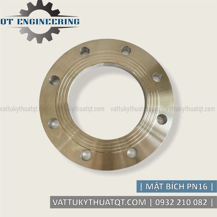 Mặt Bích Rỗng Inox 304 | BS4504-PN16 | DN80,DN100,DN125