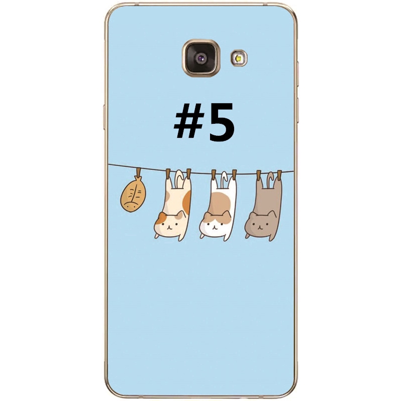 Ốp lưng TPU hoạ tiết hoạt hình dành cho điện thoại Samsung Galaxy A7/A5/A3 2016 /A710/A510/A310 | BigBuy360 - bigbuy360.vn