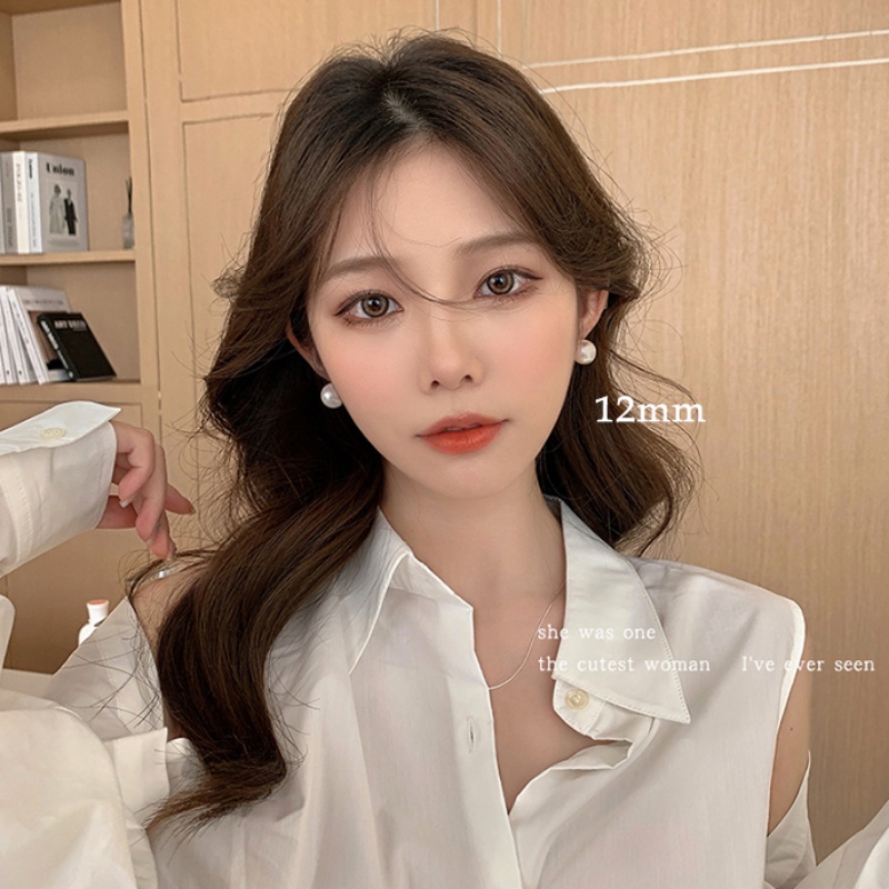 Gao Liang Bông Tai Ngọc Trai Mới Nâng Cao Cảm Giác Xấu Lạnh