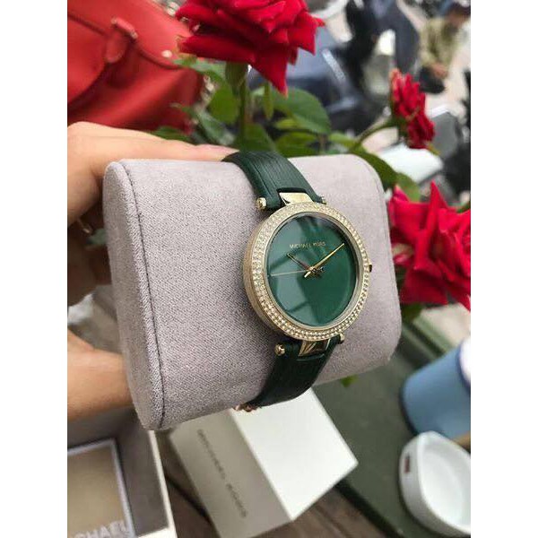 Đồng Hồ Nữ Michael Kors Parker Mini Green MK2592