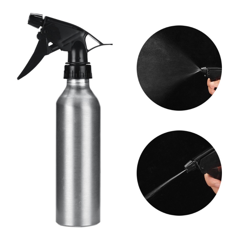 Bình Xịt Nước 250ml Bằng Hợp Kim Nhôm Bền Bỉ Dùng Cắt Tóc