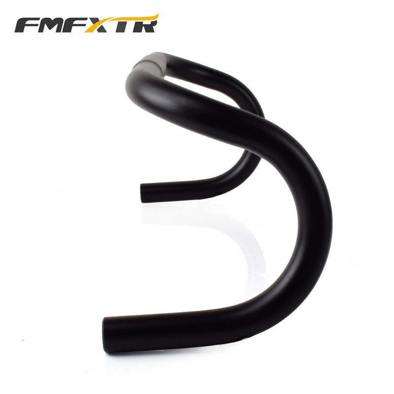 Tay lái ghi đông xe đạp lòng chảo ghi đông sừng bò cho xe Fixed Gear 25.4mm