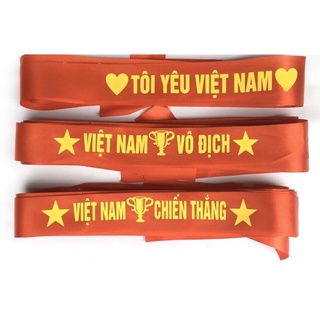 Băng rôn cổ vũ bóng đá việt nam vô địch
