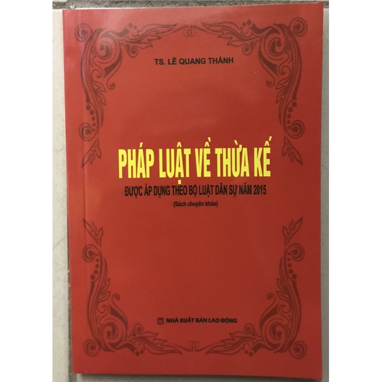 Sách Pháp luật về thừa kế (được áp dụng theo bộ luật dân sự năm 2015)