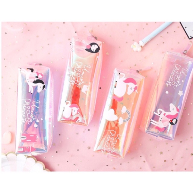 Bóp viết hologram unicorn