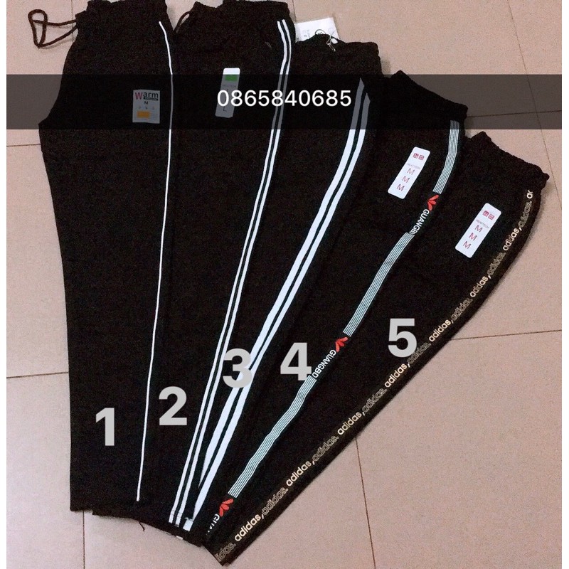 Quần Legging nữ sọc thể thao và không sọc from to từ 50 đến 70kg