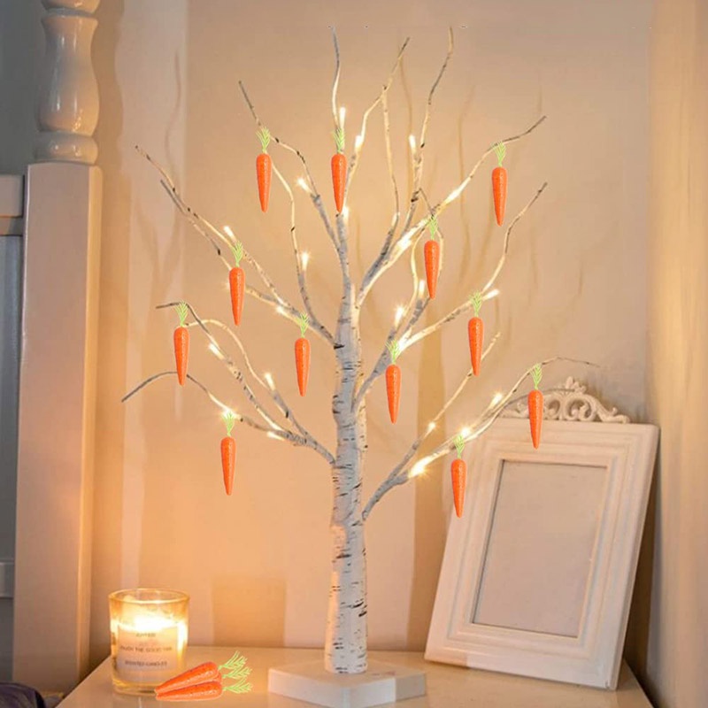 Cà Rốt Giả 1.5*8CM Trang Trí Nhà Cửa DIY