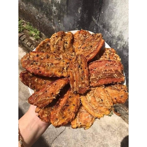 Chuối Sấy Mè Dừa 500Gr